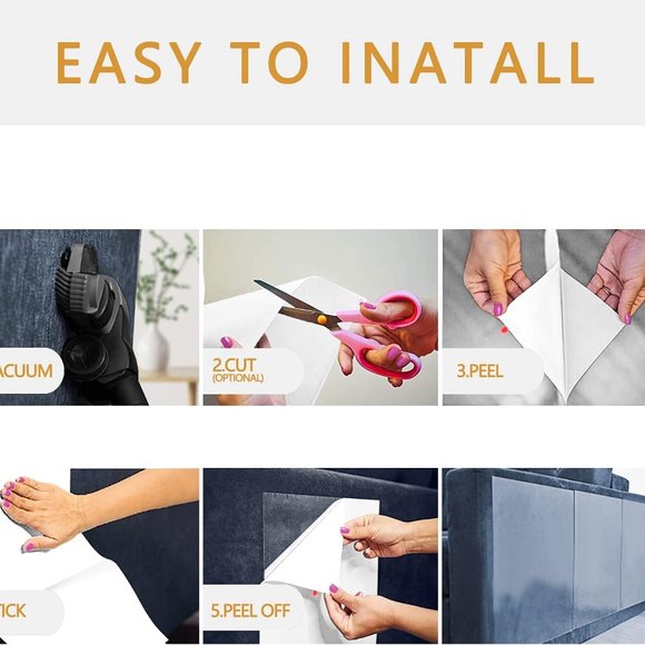 Anti Cat Scratch Furniture Protectors from Cats, Cat Scratch Deterrent Tape - Picture 7 of 7